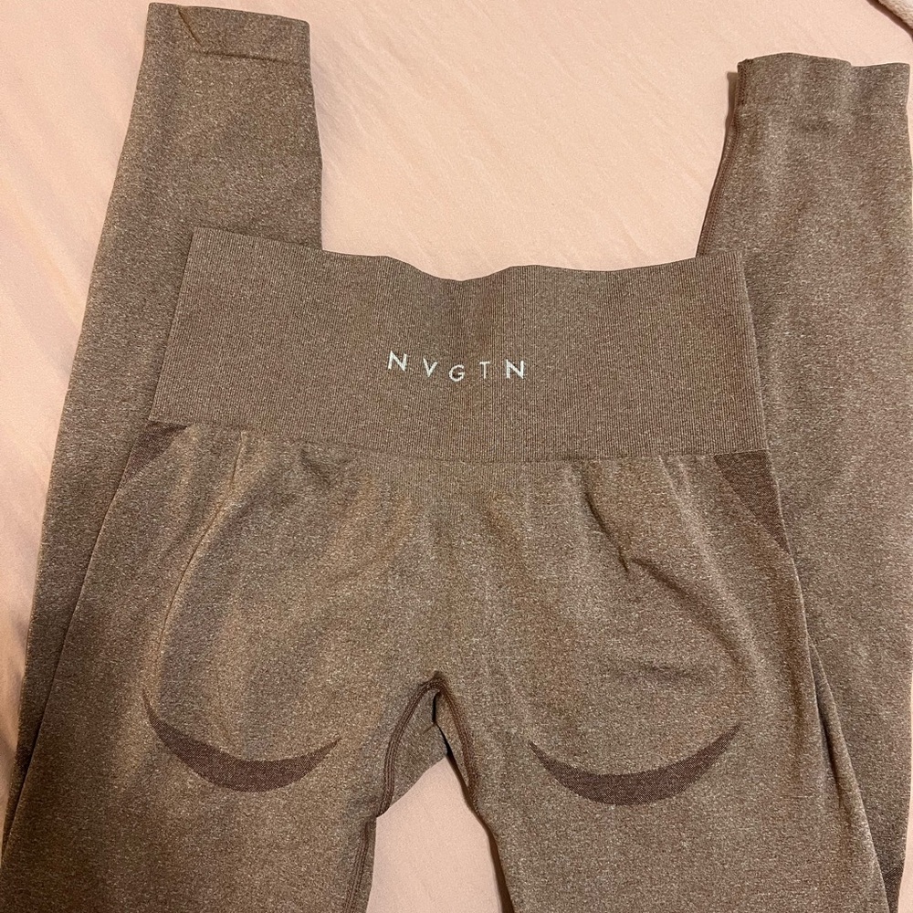 NVGTN Shimmering Brown Leggings
